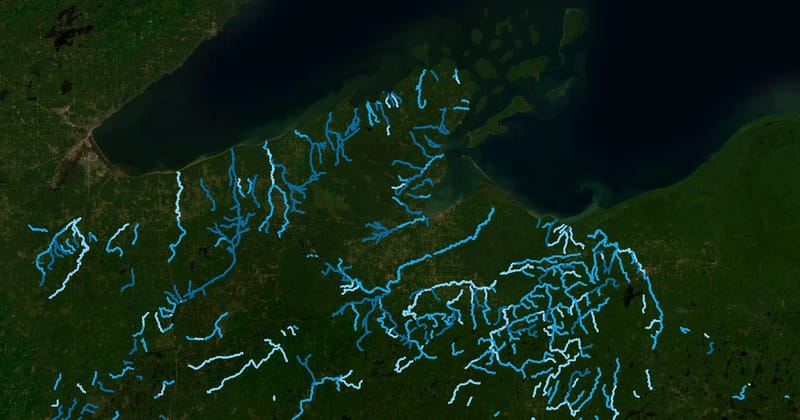 Wisconsin Trout Streams Interactive Map + Stream Access Law (Wis. Stat ...