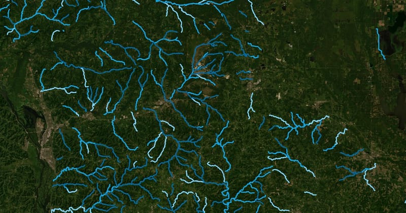 Wisconsin Trout Streams Interactive Map + Stream Access Law (Wis. Stat ...
